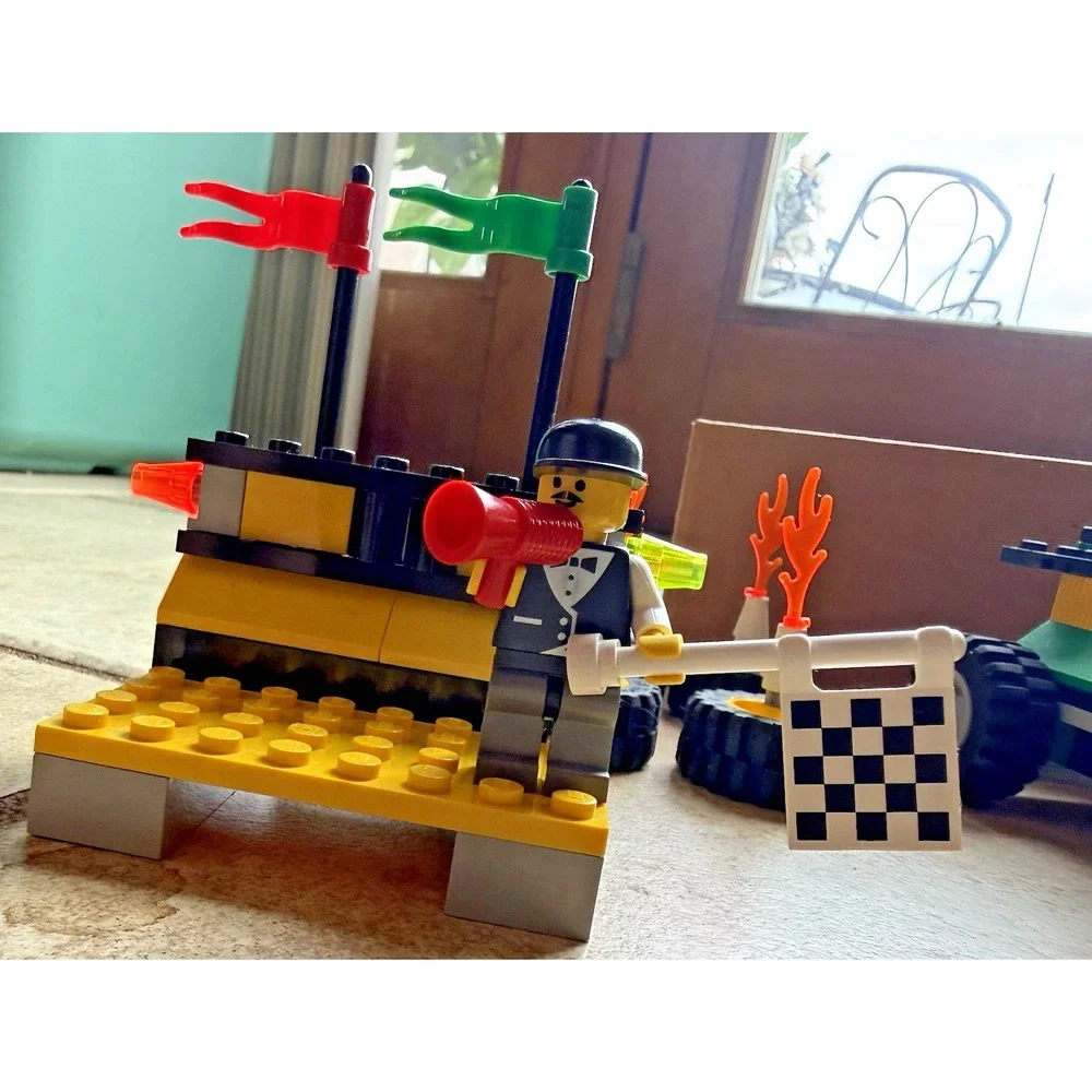 Rare Lego Race Grip N Go Challenge 6713 Complete Minus instructions